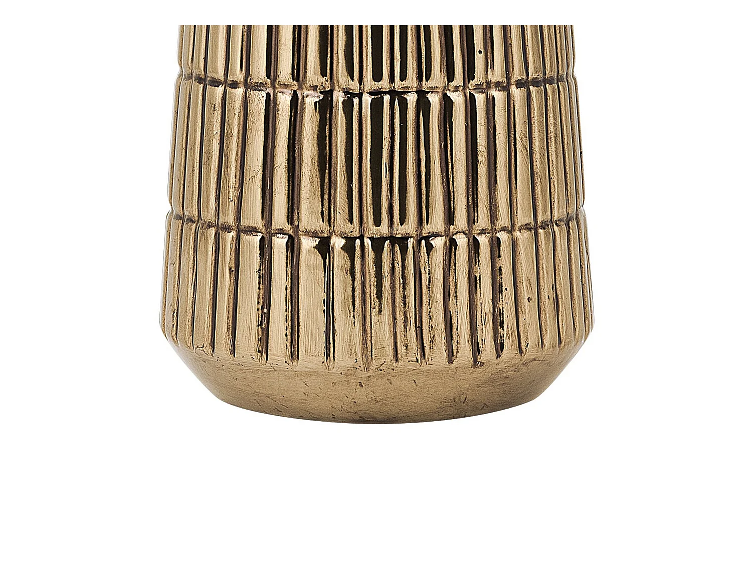 Decovaas QANAWAT Steengoed 22 cm Goud