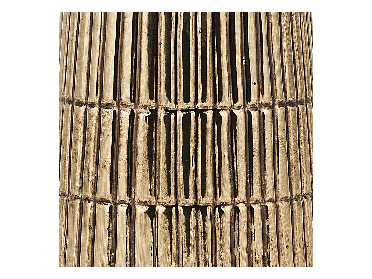 Decovaas QANAWAT Steengoed 22 cm Goud