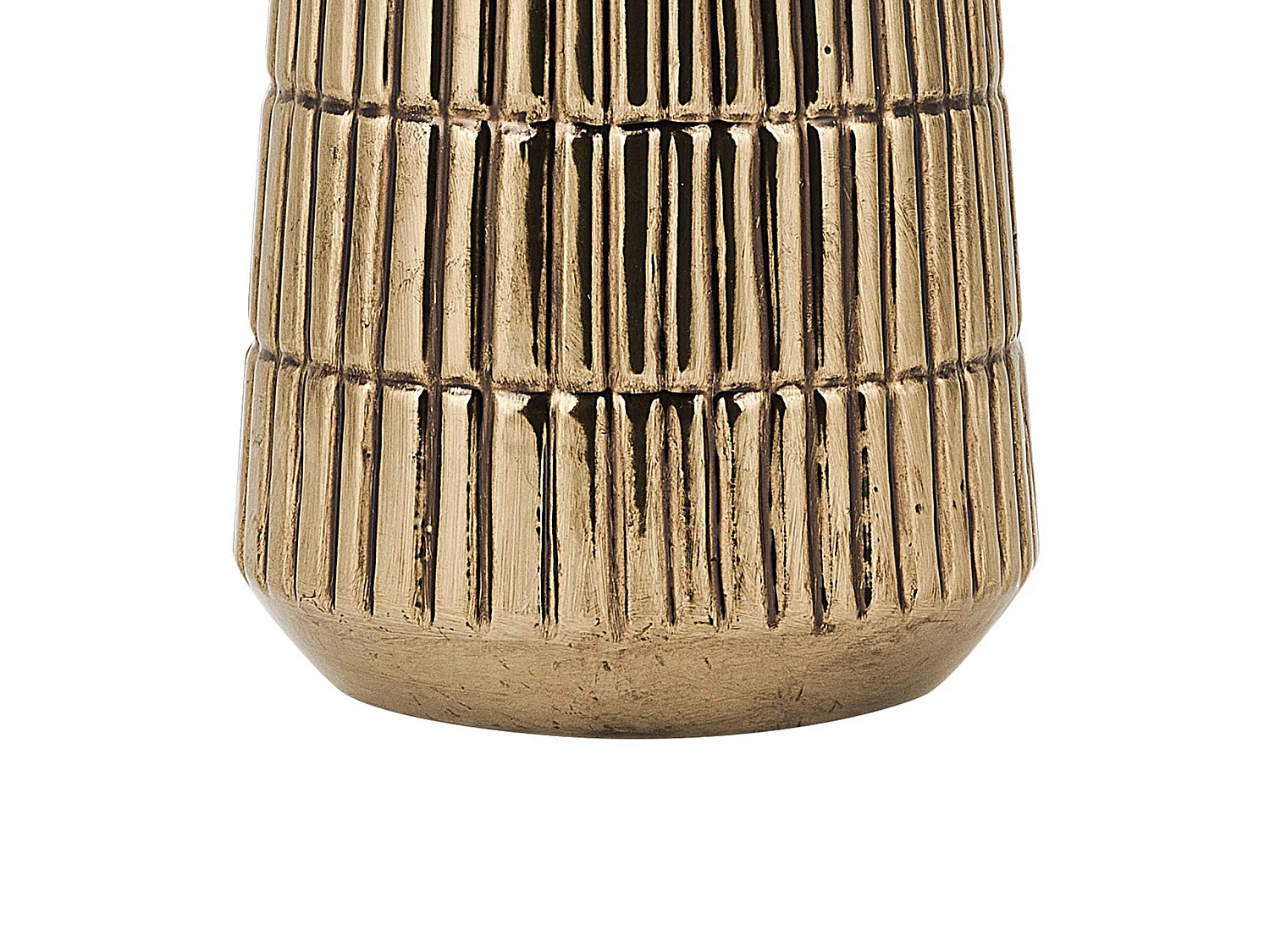 Decovaas QANAWAT Steengoed 22 cm Goud