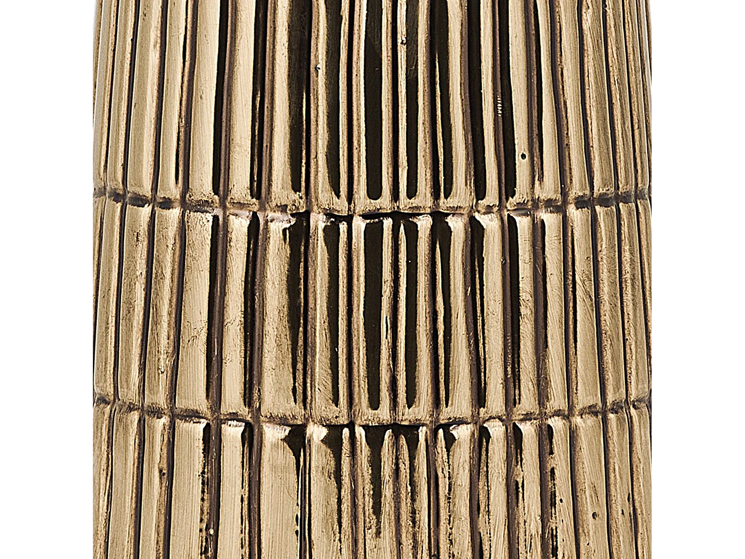 Wazon dekoracyjny QANAWAT Kamionka 22 cm Złoty