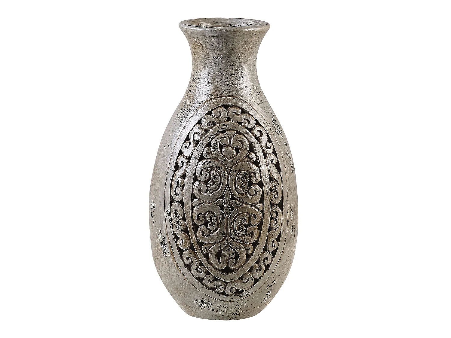 Vase décoratif MEGARA Céramique 51 cm Gris