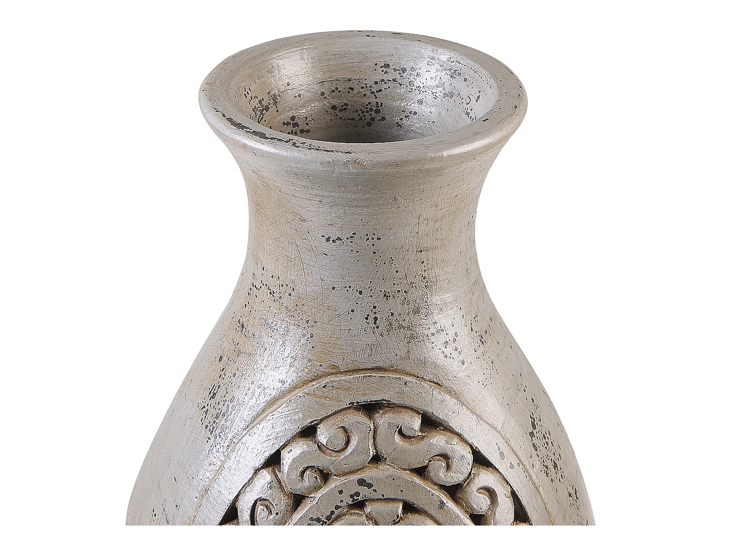 Vase décoratif MEGARA Céramique 51 cm Gris