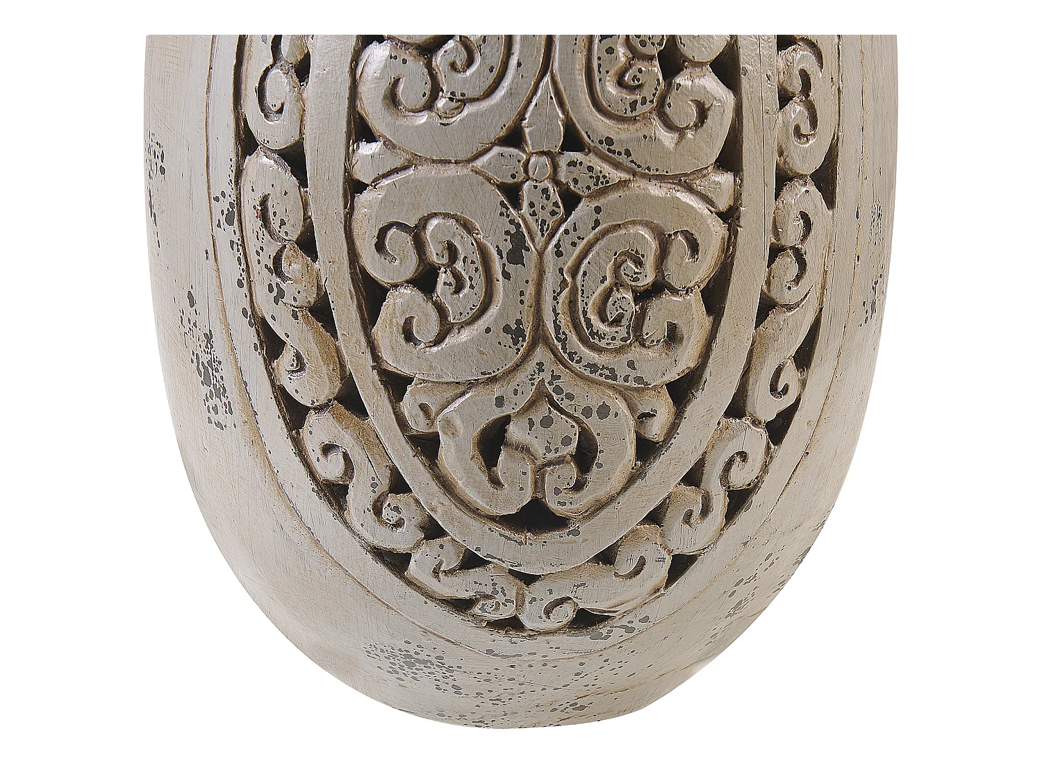 Vase décoratif MEGARA Céramique 51 cm Gris