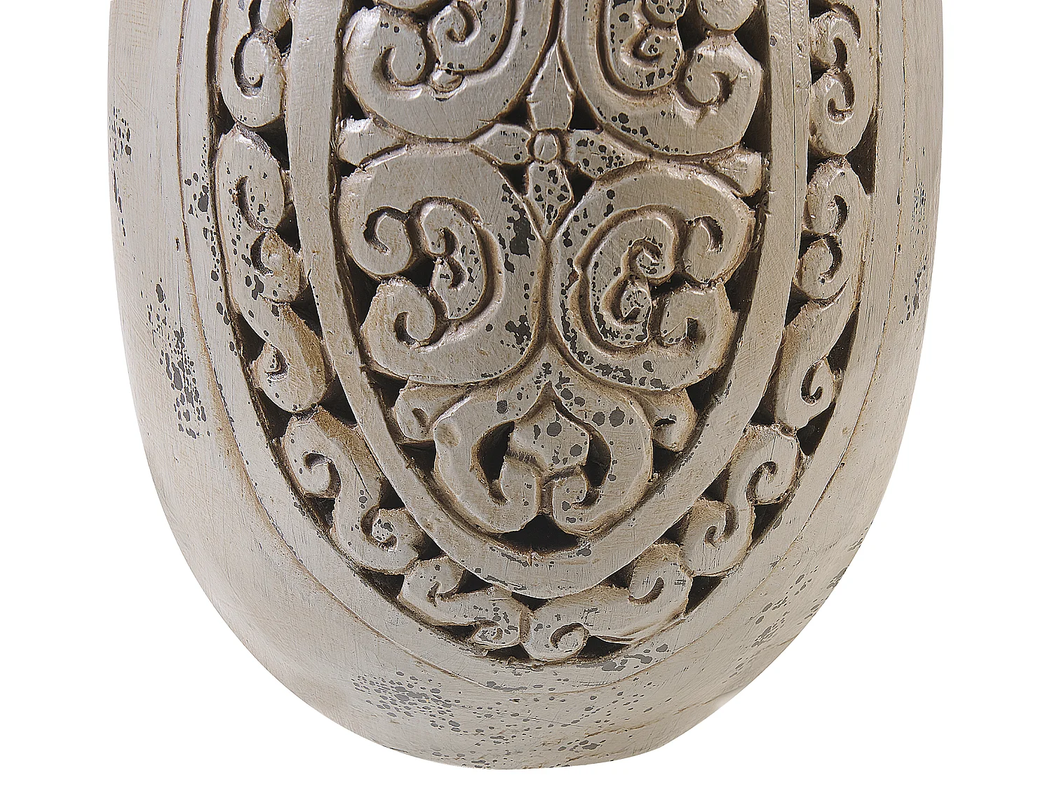 Vase décoratif MEGARA Céramique 51 cm Gris