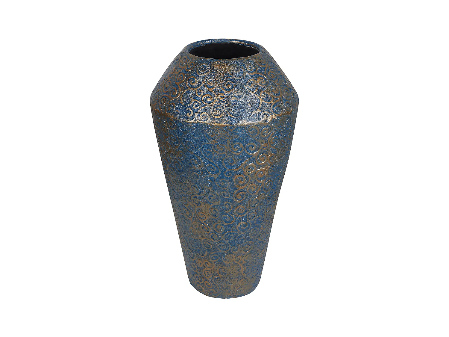 Vase décoratif MASSA Céramique 53 cm Bleu