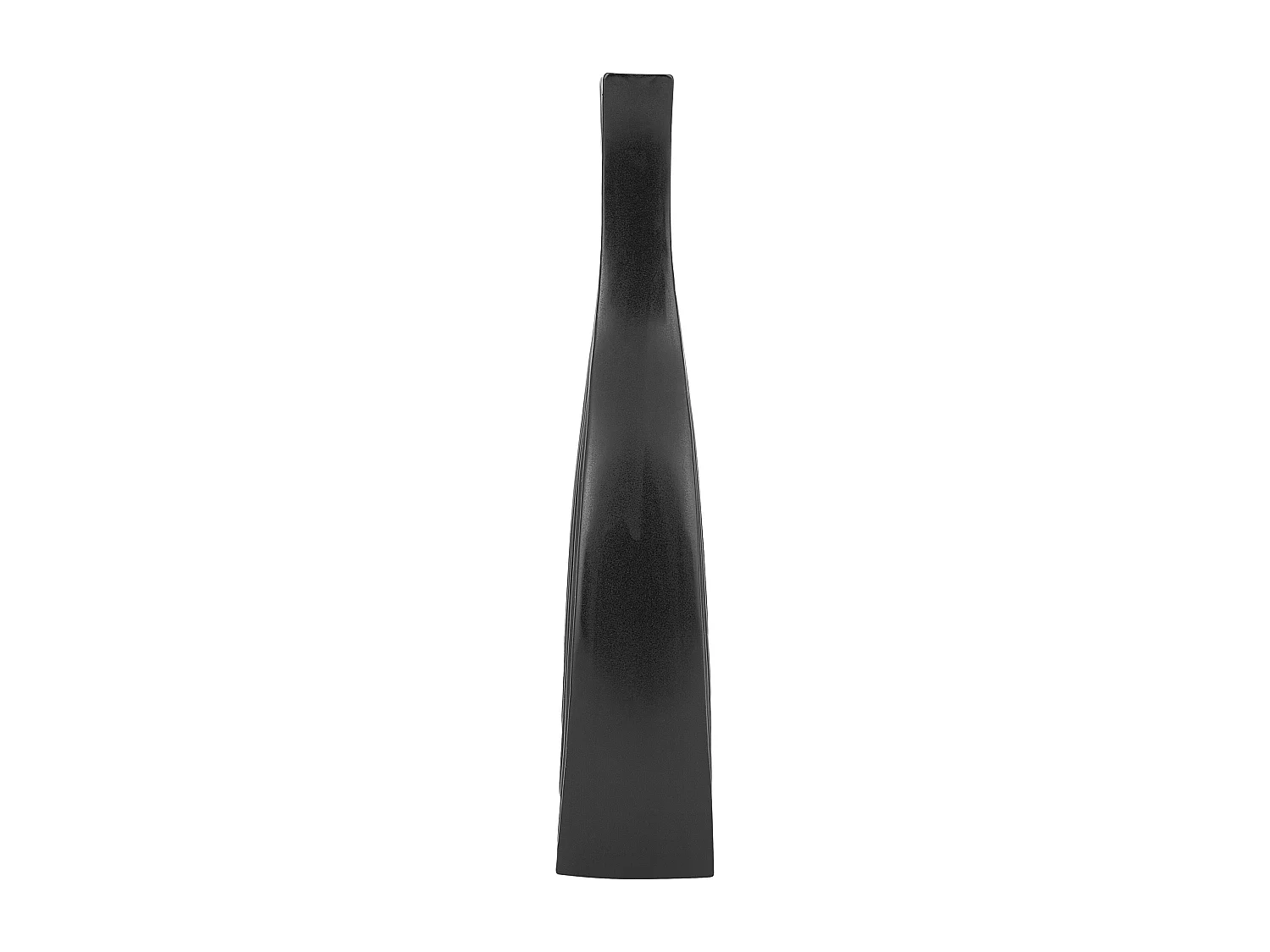 Vaso decorativo THAPSUS Ceramica 39 cm Nero