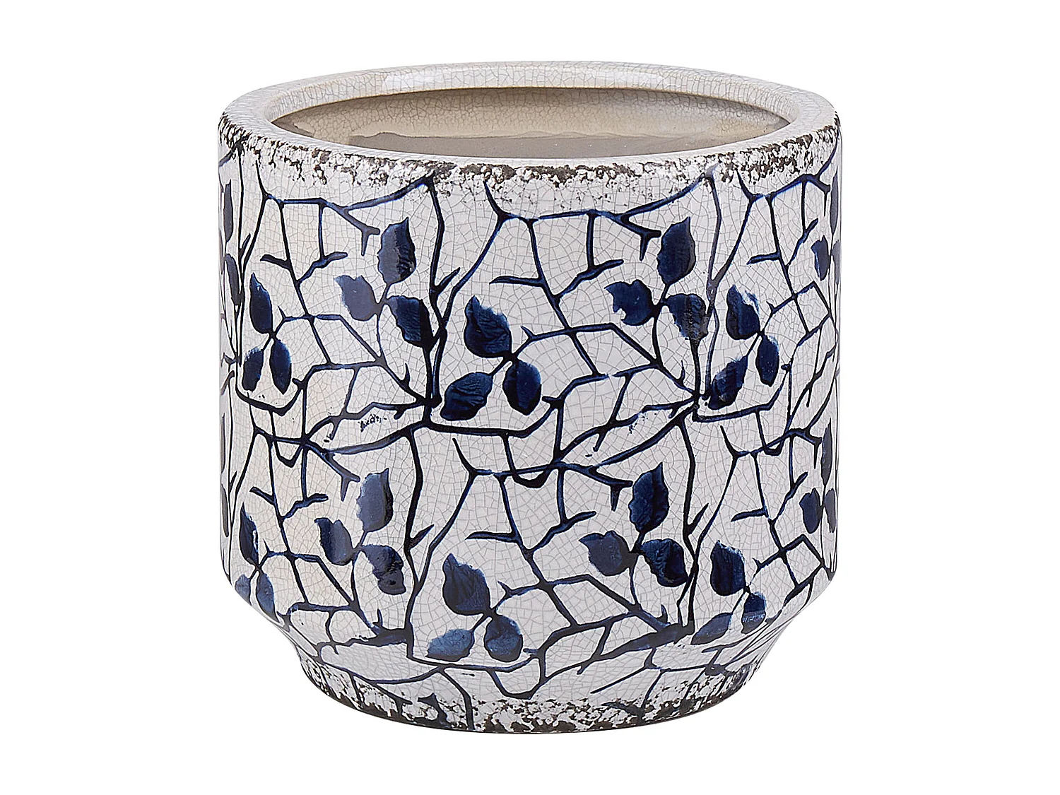 Vase à fleurs MYOS Grès 15 cm Blanc