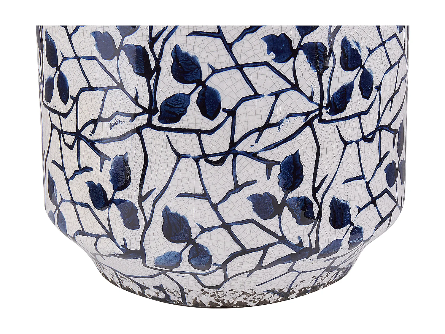 Vase à fleurs MYOS Grès 15 cm Blanc