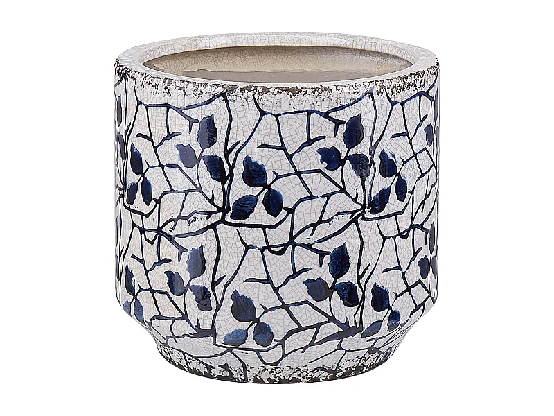 Vase à fleurs MYOS Grès 15 cm Blanc