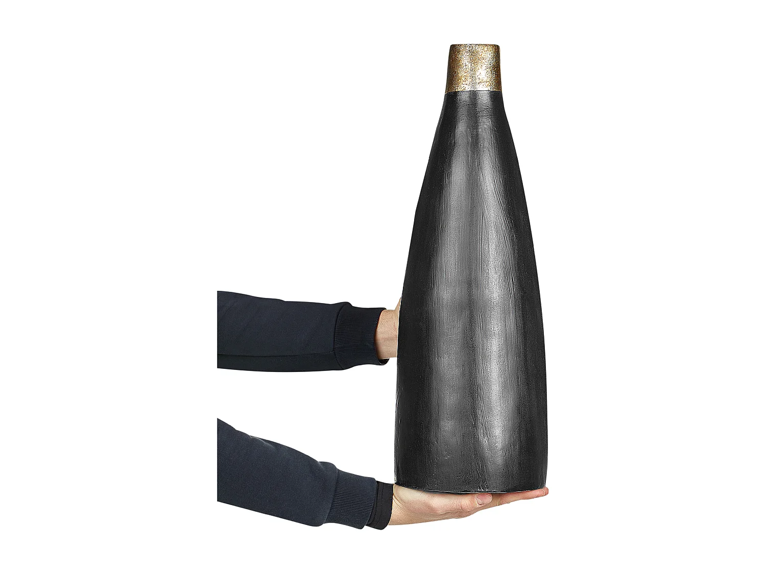 Vase décoratif EMONA Céramique 54 cm Noir