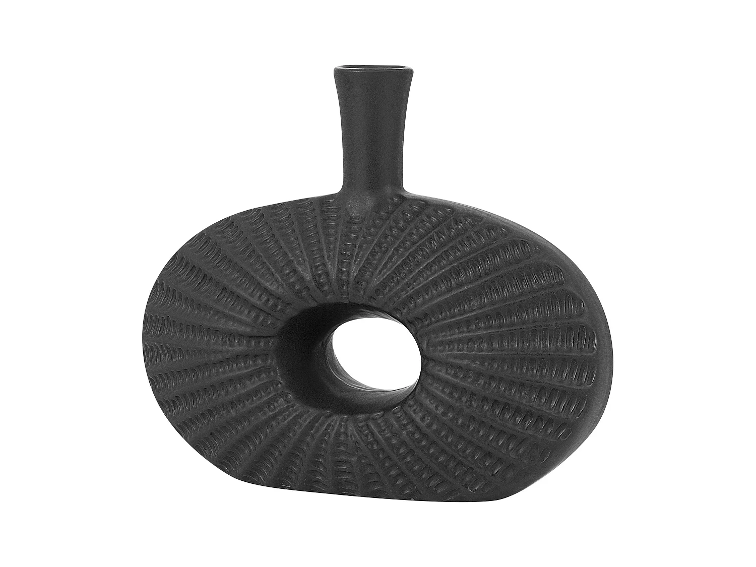 Decovaas ARWAD Steengoed 24 cm Zwart