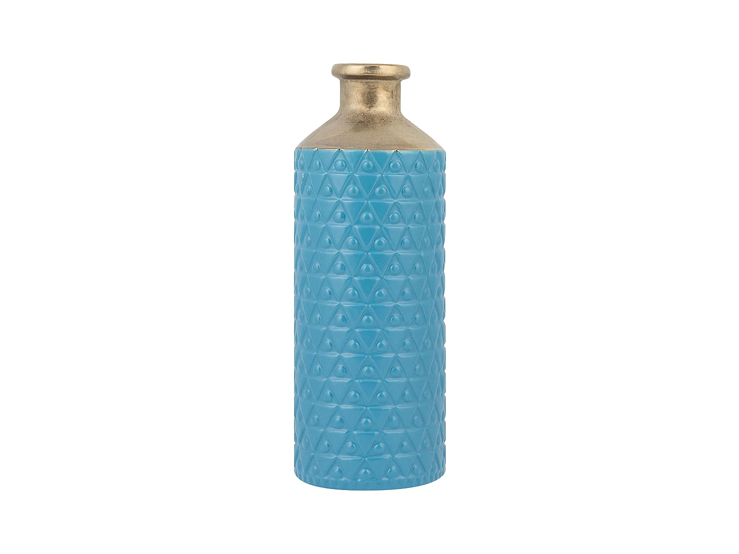 Vase décoratif ARSIN Grès 39 cm Bleu