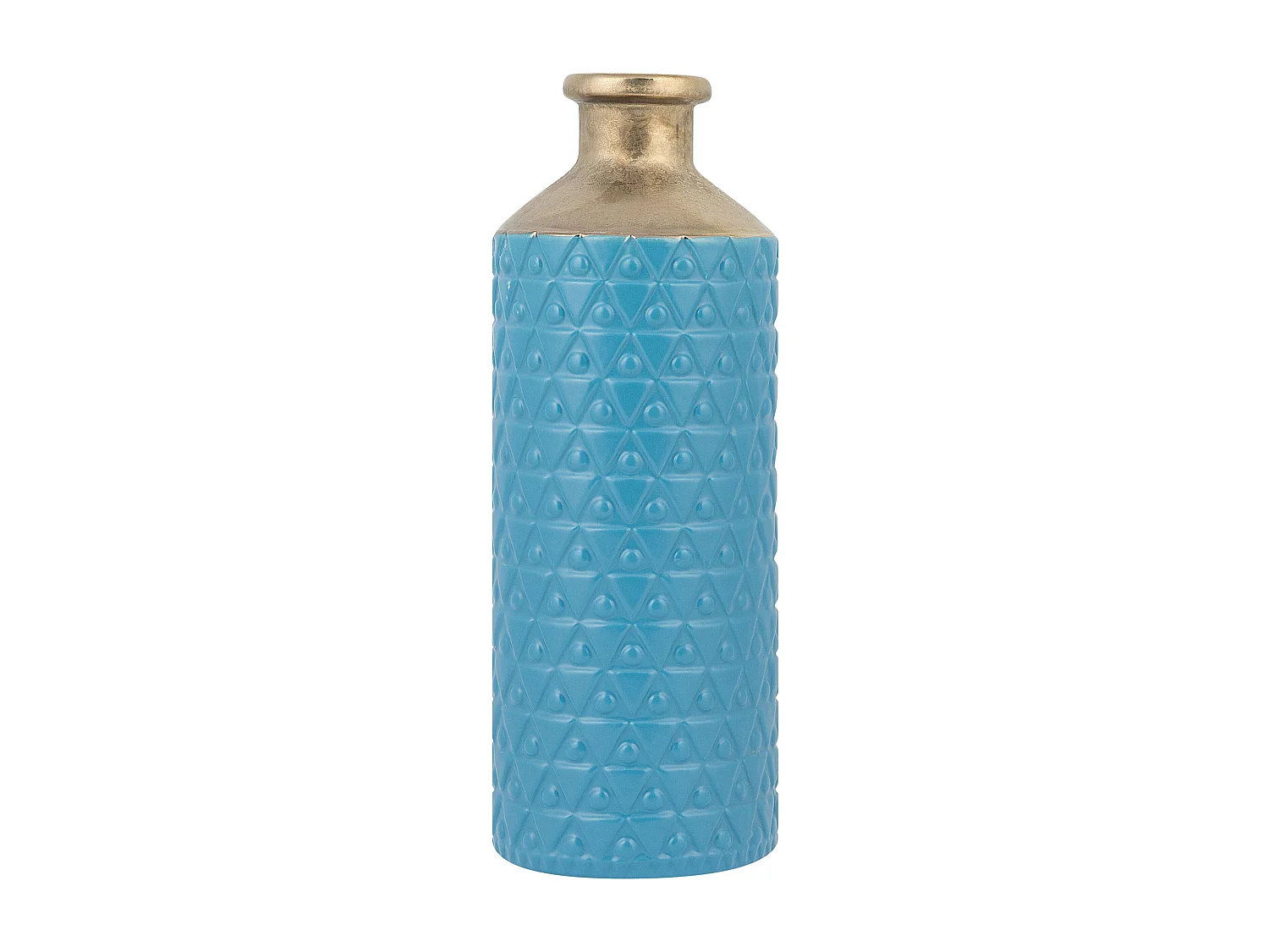 Vase décoratif ARSIN Grès 39 cm Bleu