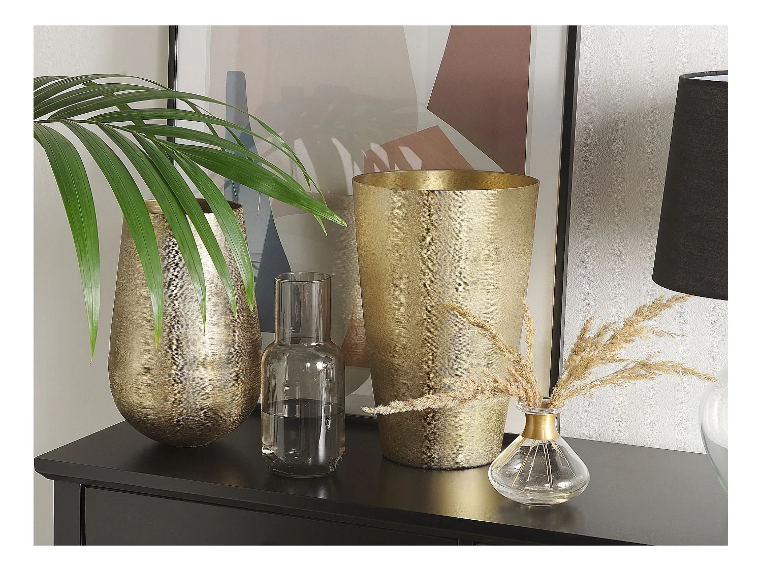 Bloemenvaas AMRIT Metaal 31 cm Goud