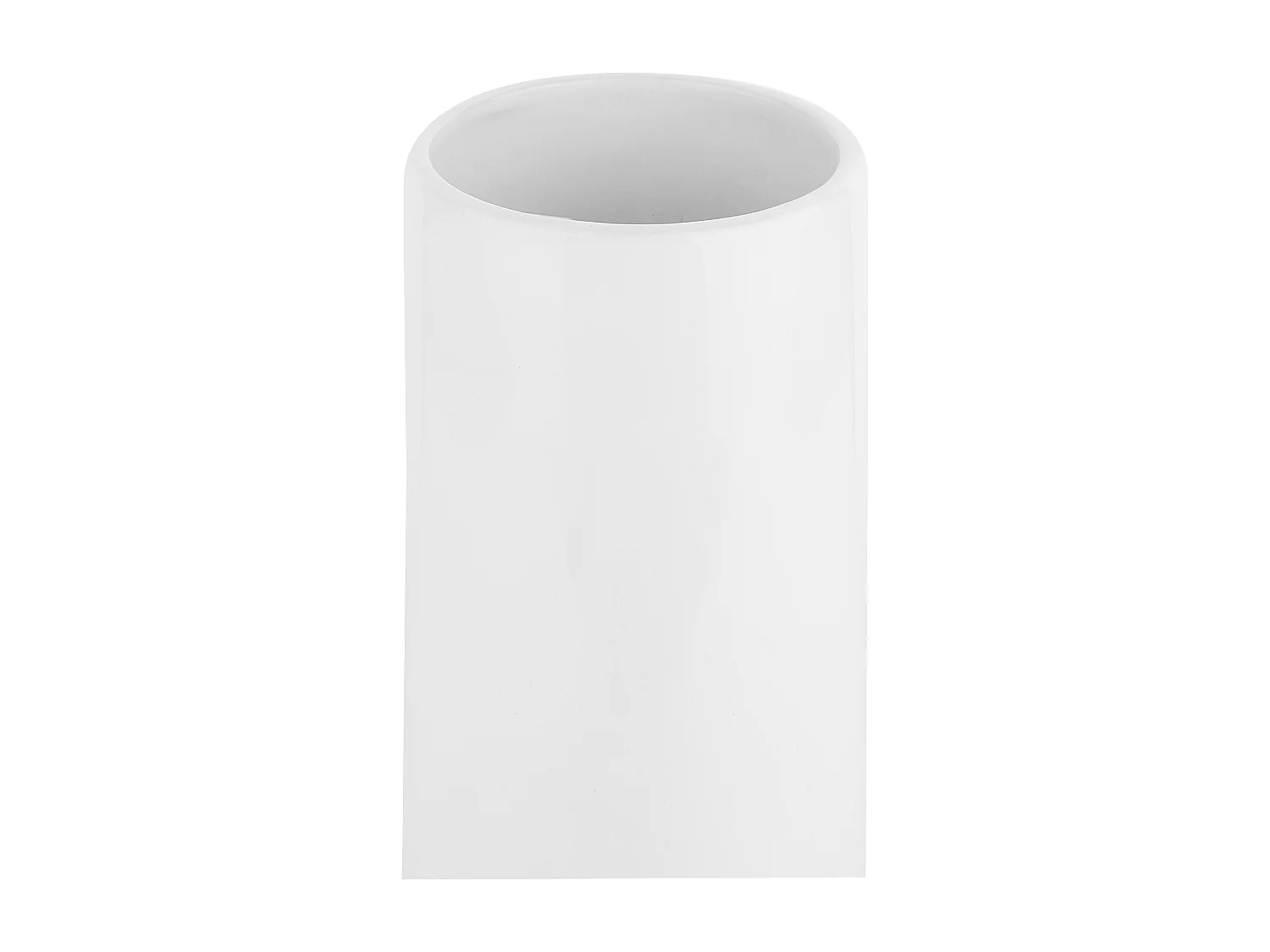 Vaso da fiori GELIDA Gres porcellanato 36 cm Bianco