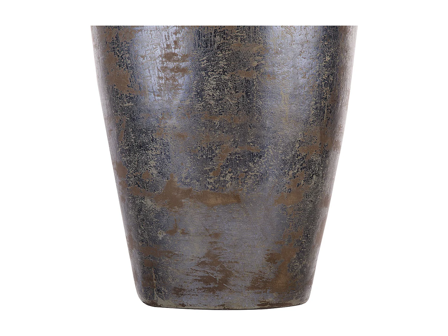 Vase décoratif LORCA Céramique 48 cm Gris foncé