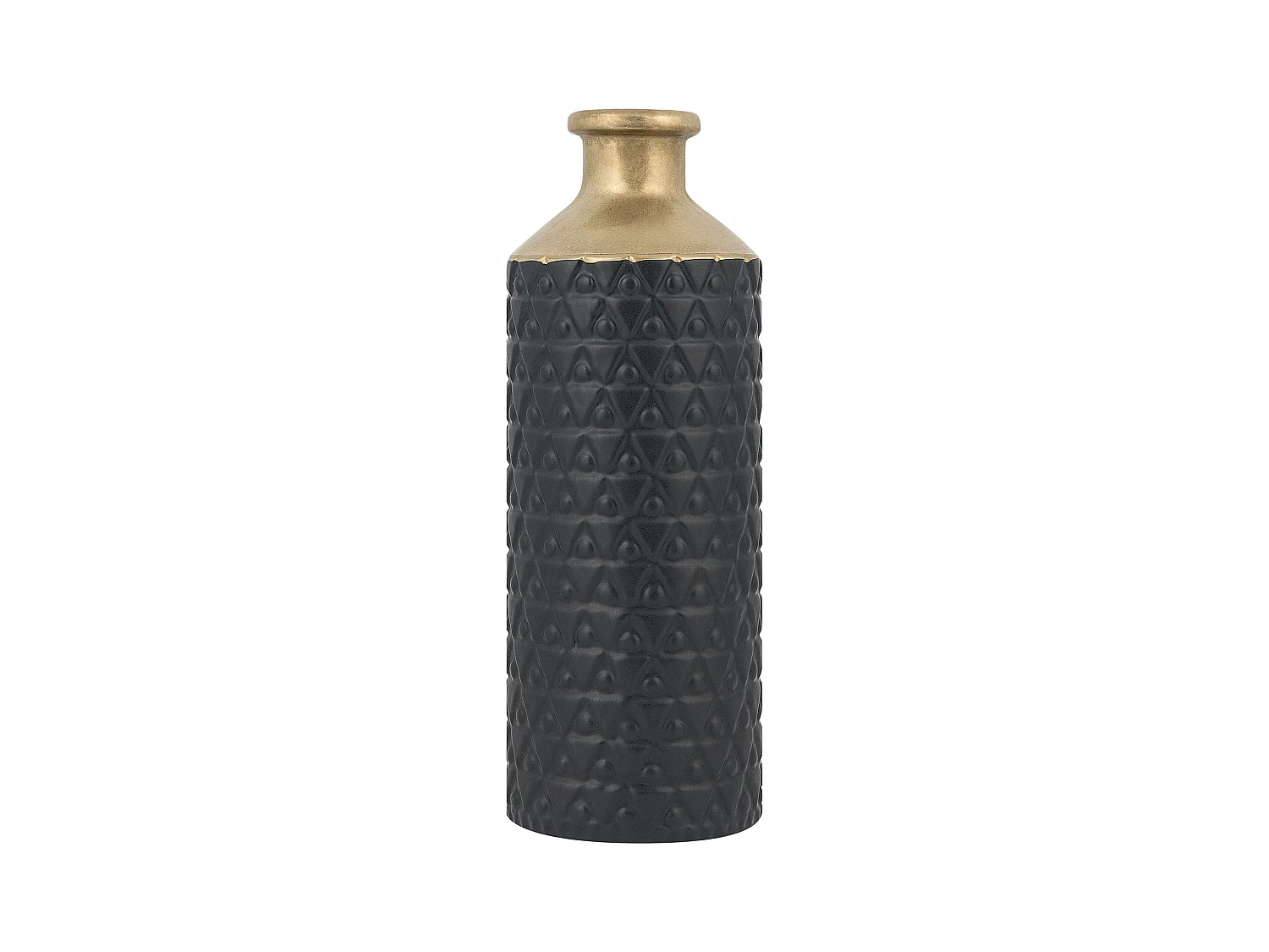 Vase décoratif ARSIN Grès 39 cm Noir