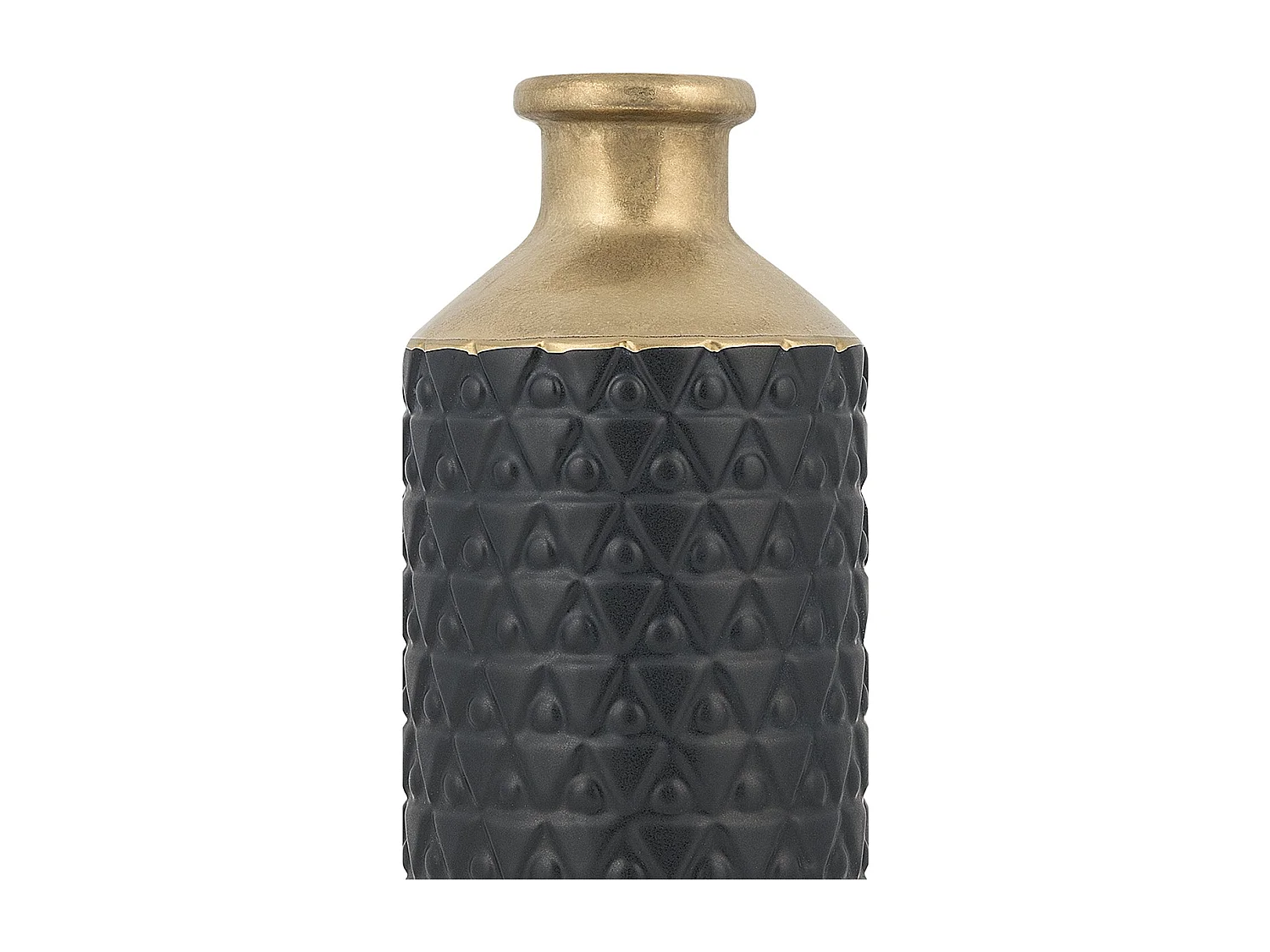 Vaso decorativo ARSIN Gres porcellanato 39 cm Nero