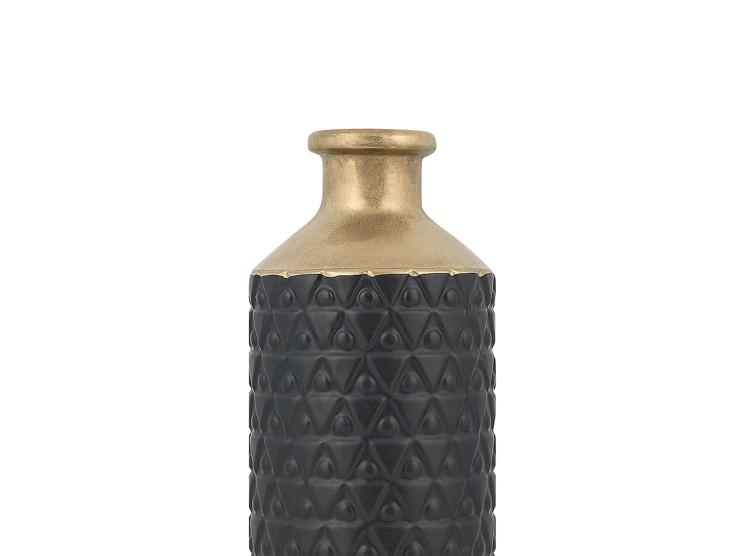 Vaso decorativo ARSIN Gres porcellanato 39 cm Nero