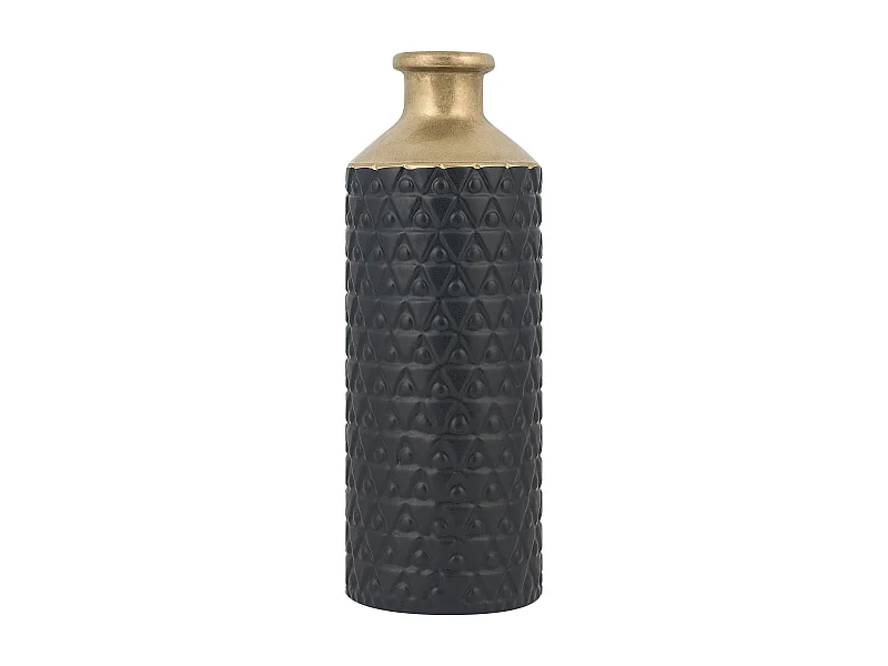 Vase décoratif ARSIN Grès 39 cm Noir