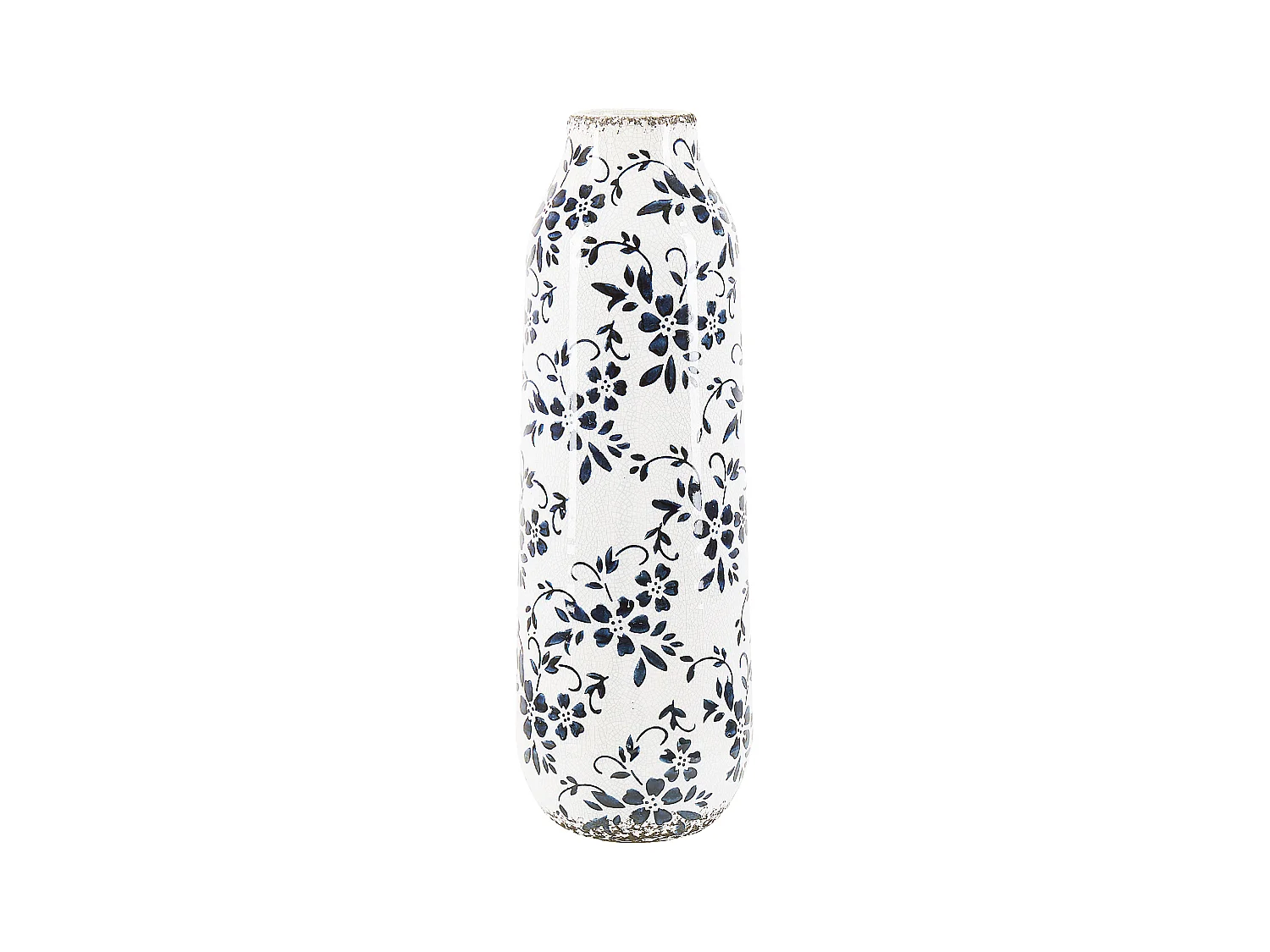 Vase à fleurs MULAI Grès 35 cm Blanc