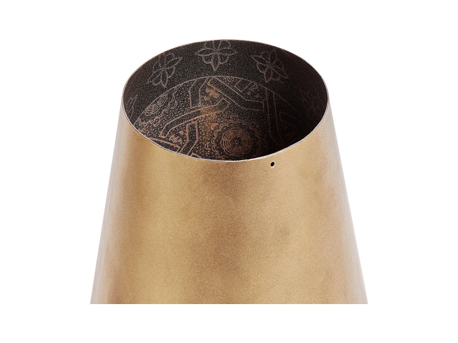 Vase à fleurs KATCHAL 28 cm Doré