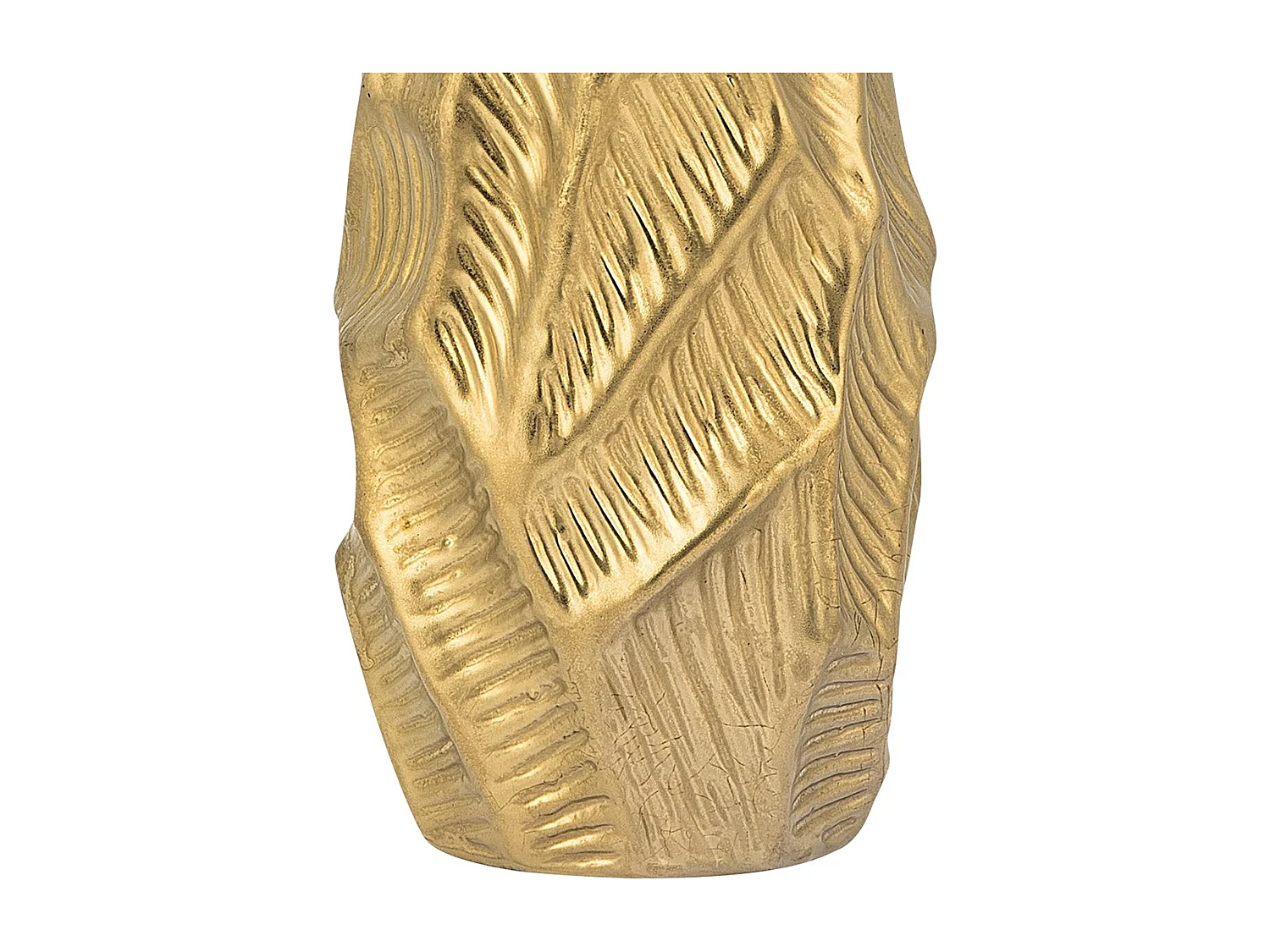 Dekorative Vase in außergewöhnlichem Design gold Zafar