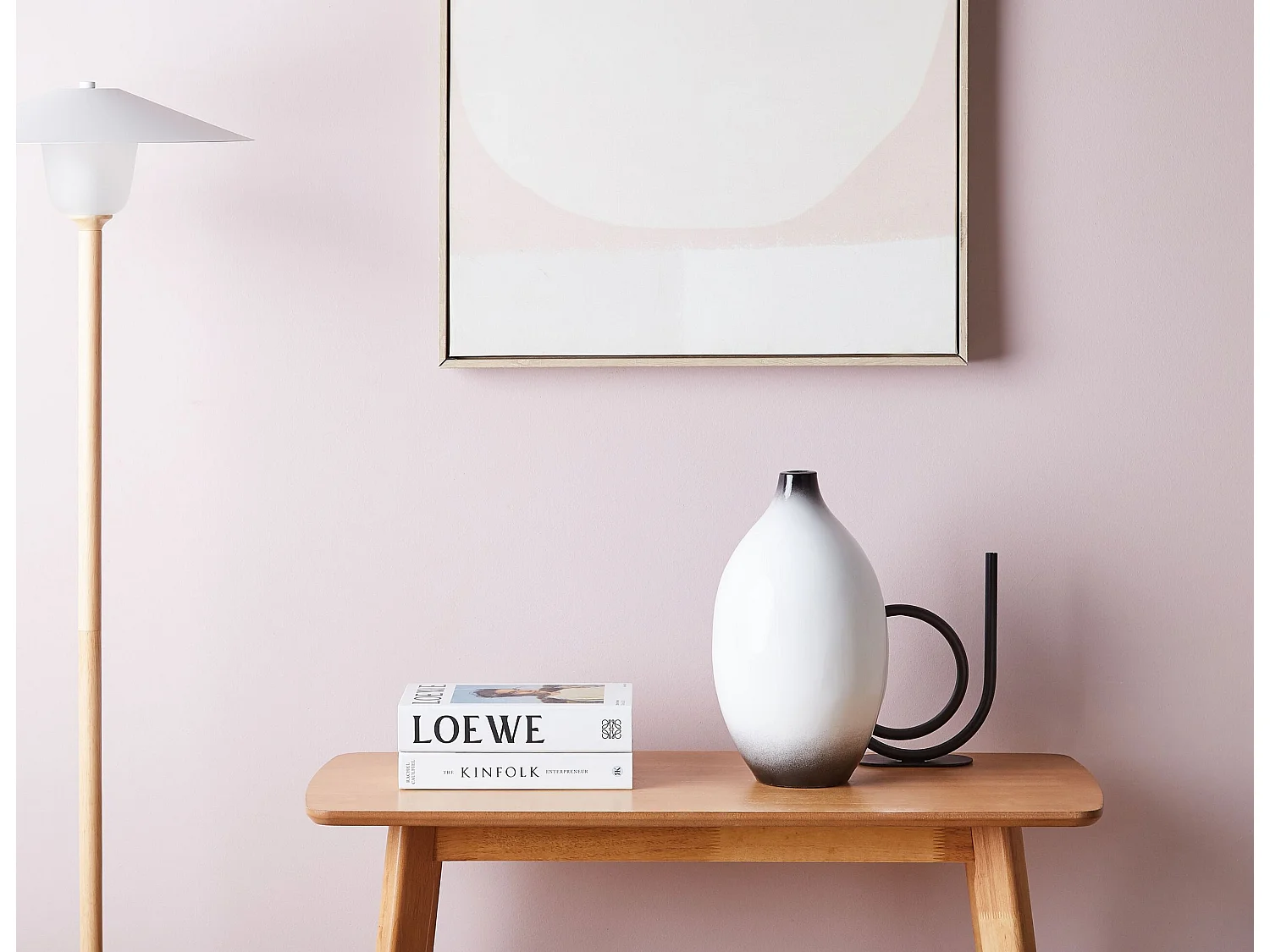 Decovaas BAEZA Keramiek 36 cm Wit