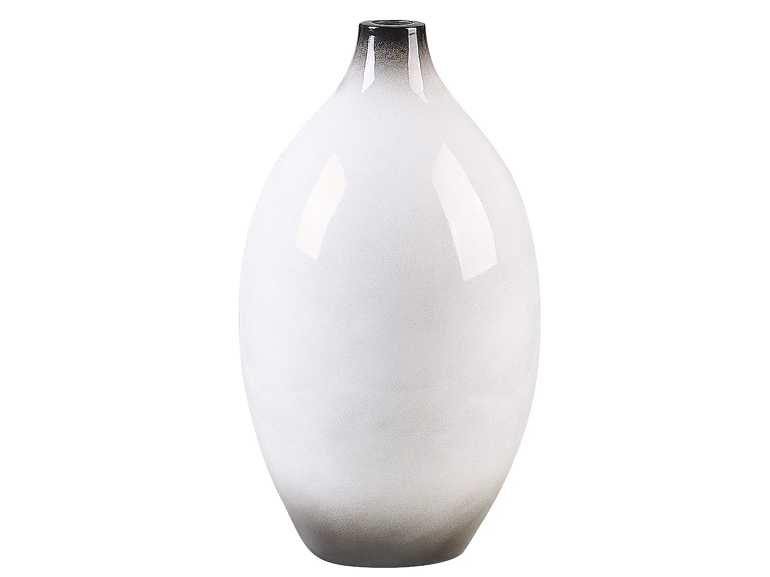 Vase décoratif BAEZA Céramique 36 cm Blanc