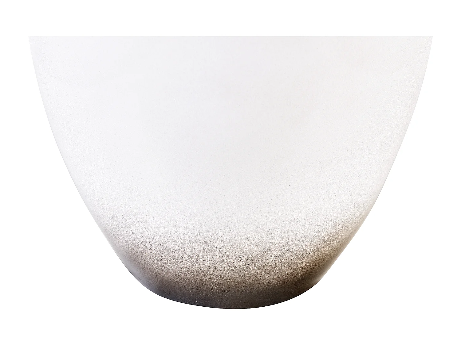 Vase décoratif BAEZA Céramique 36 cm Blanc