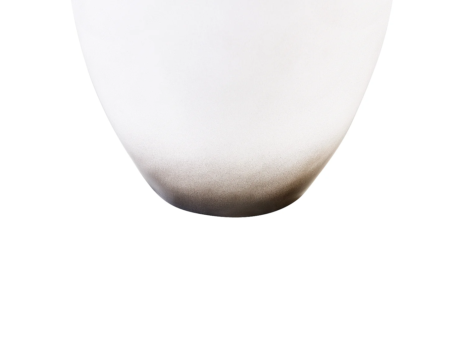 Vase décoratif BAEZA Céramique 36 cm Blanc