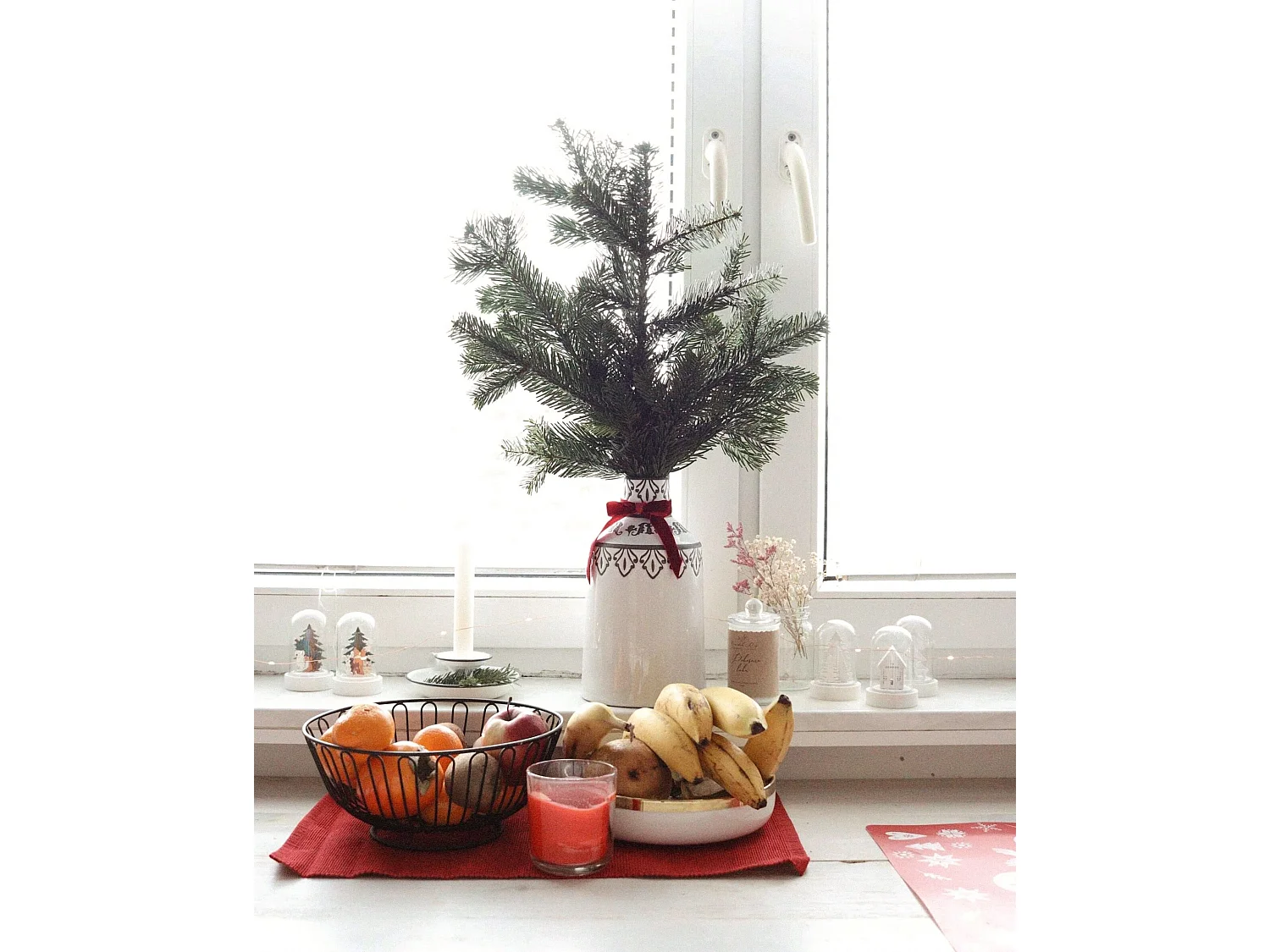 Blumenvase AMISOS Steinzeug 25 cm Weiss