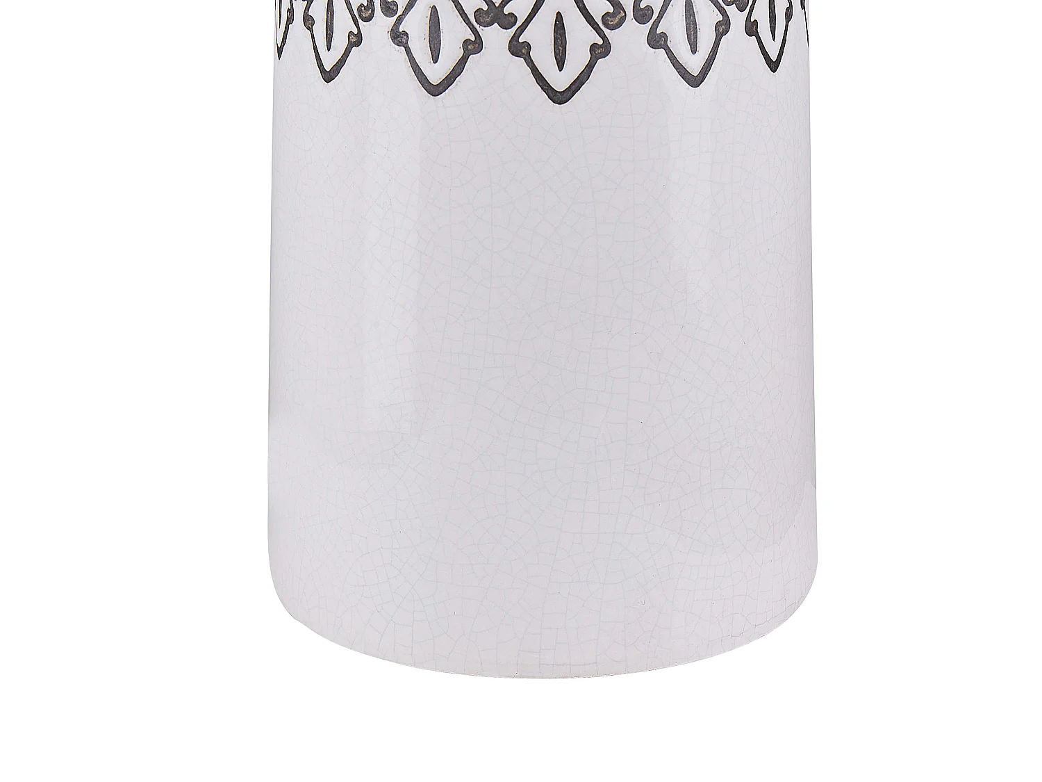 Jarro de flores AMISOS Grés 25 cm Branco