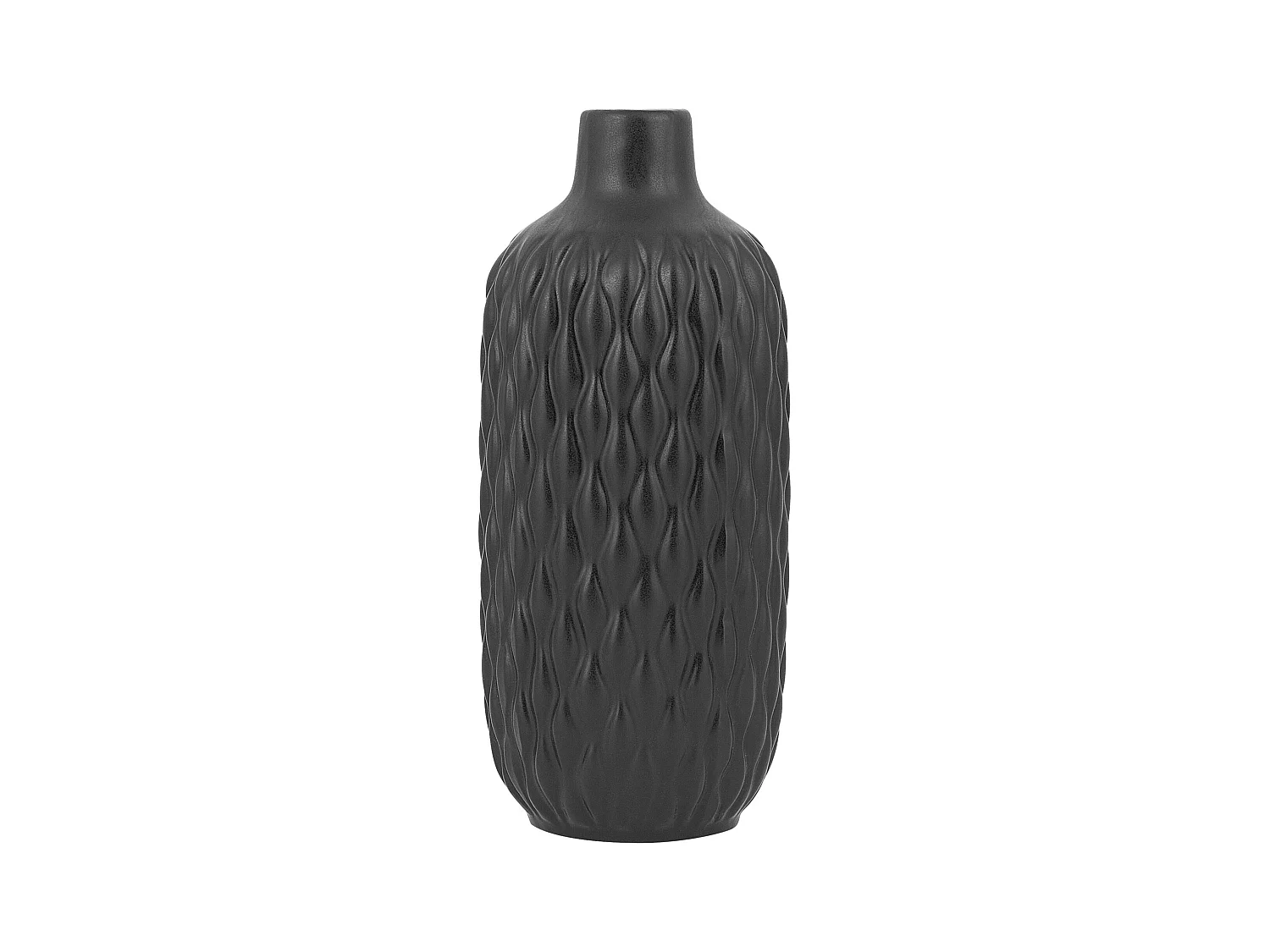 Vase décoratif EMAR Grès 31 cm Noir