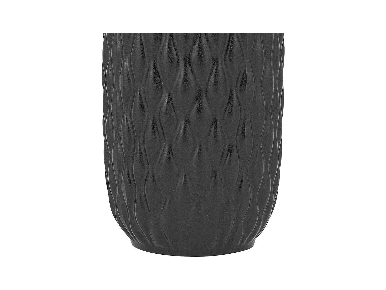 Wazon dekoracyjny EMAR Kamionka 31 cm Czarny