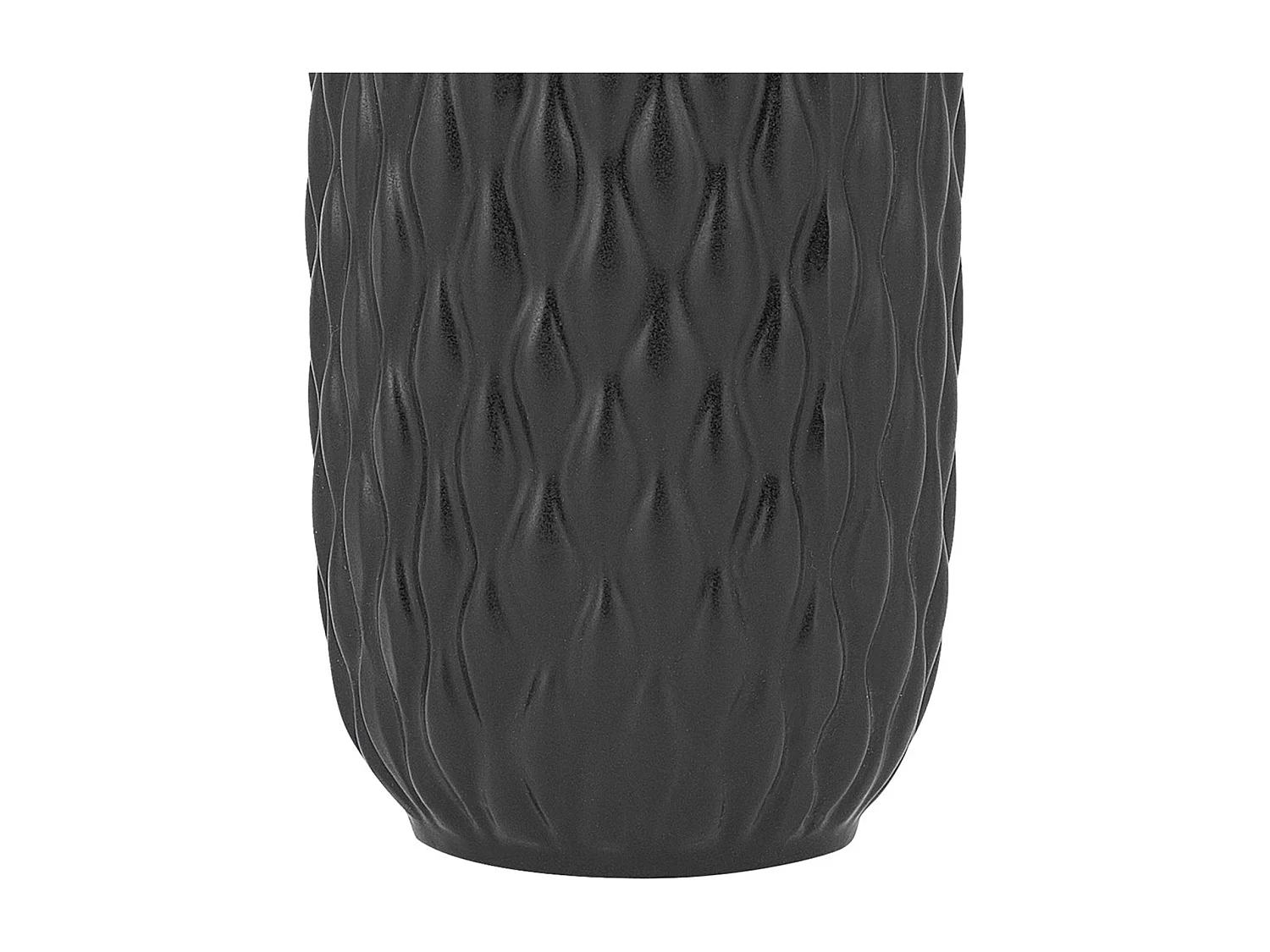 Vase für saisonale Dekoration schwarz Emar