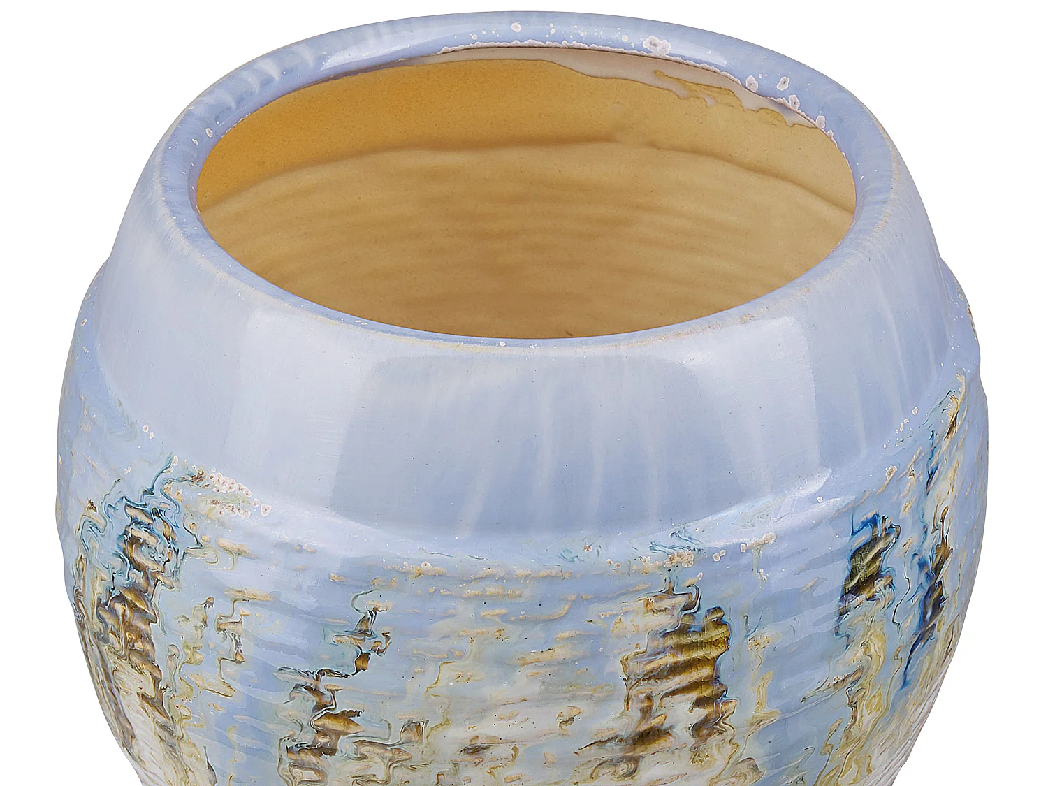 Vase à fleurs BERGE Grès 19 cm Multicolore