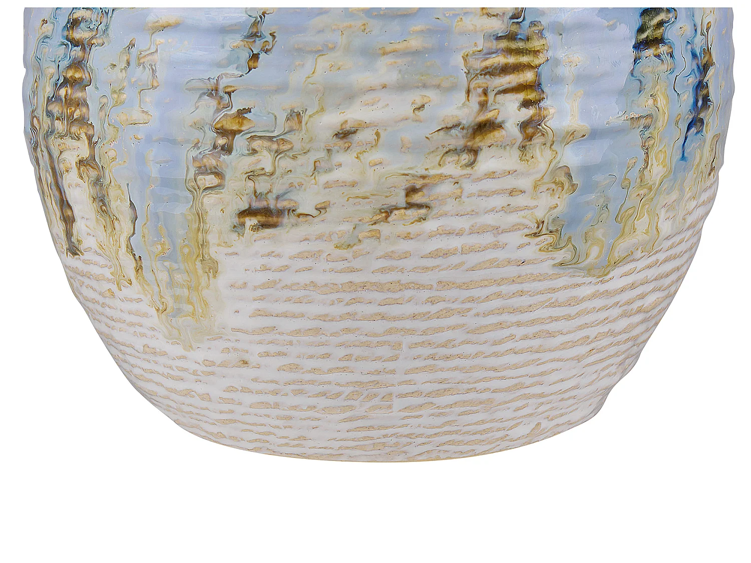 Vase à fleurs BERGE Grès 19 cm Multicolore