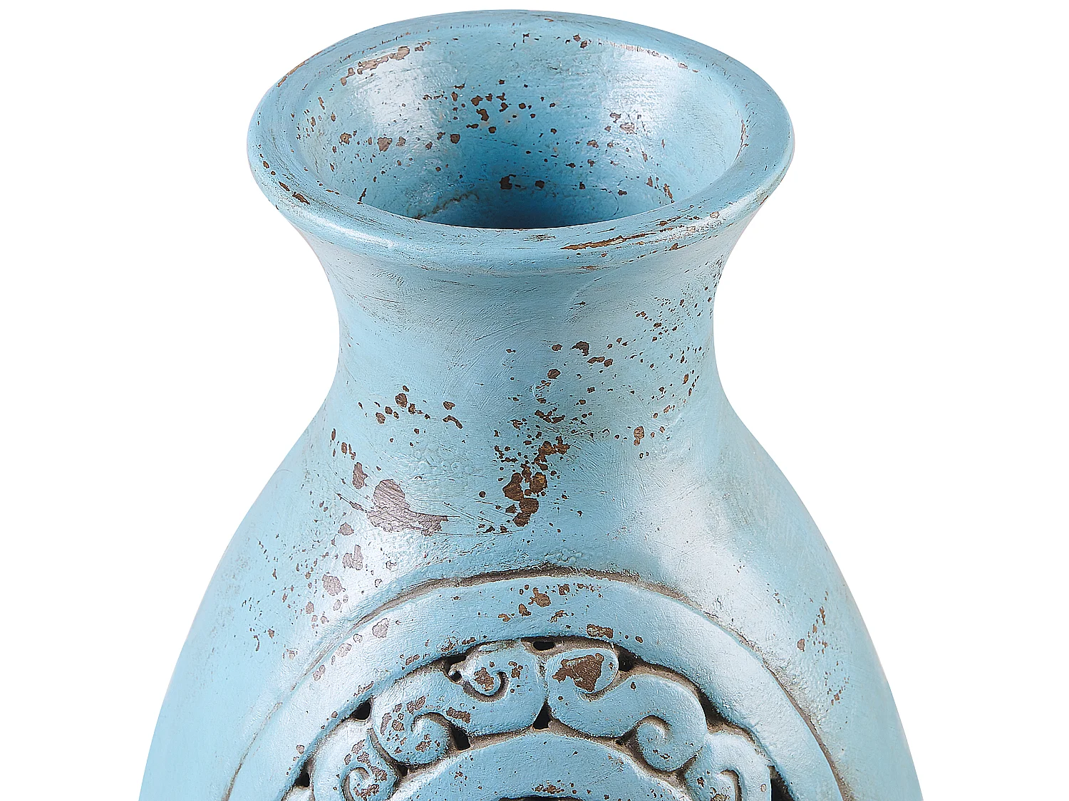 Decovaas MEGARA Keramiek 51 cm Turquoise