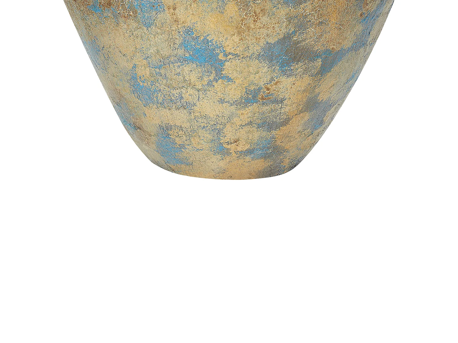Vase décoratif NIDA Céramique 33 cm Doré