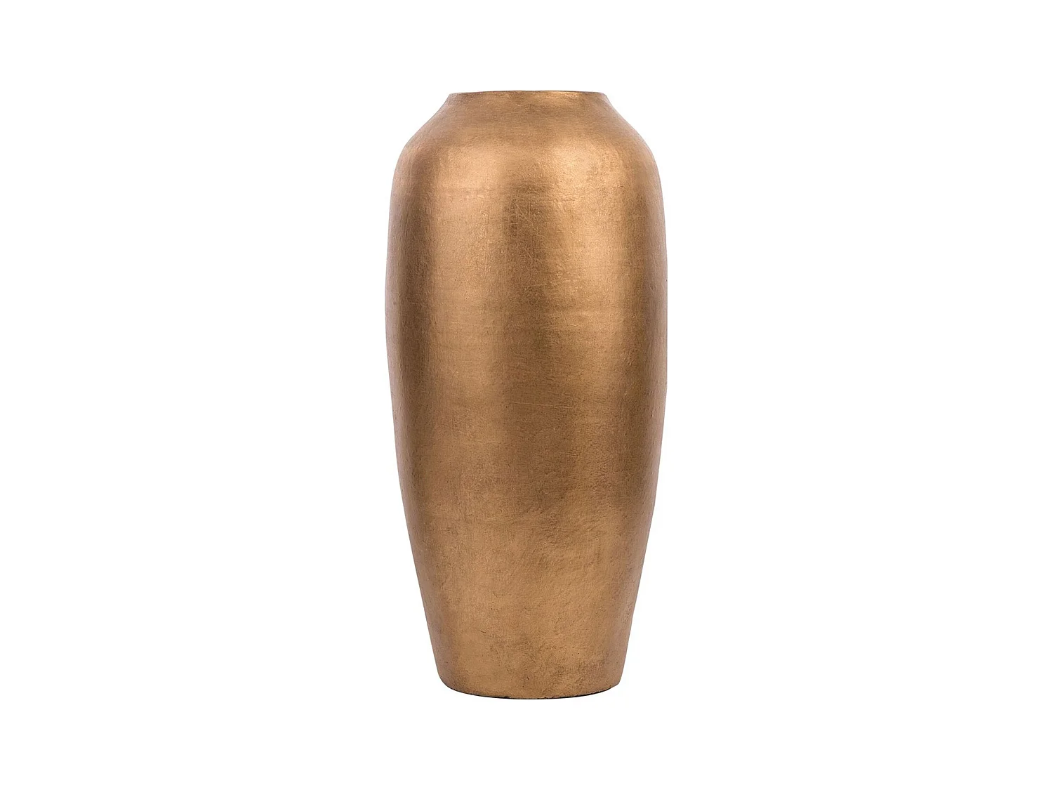 Wazon dekoracyjny LORCA Ceramika 48 cm Złoty