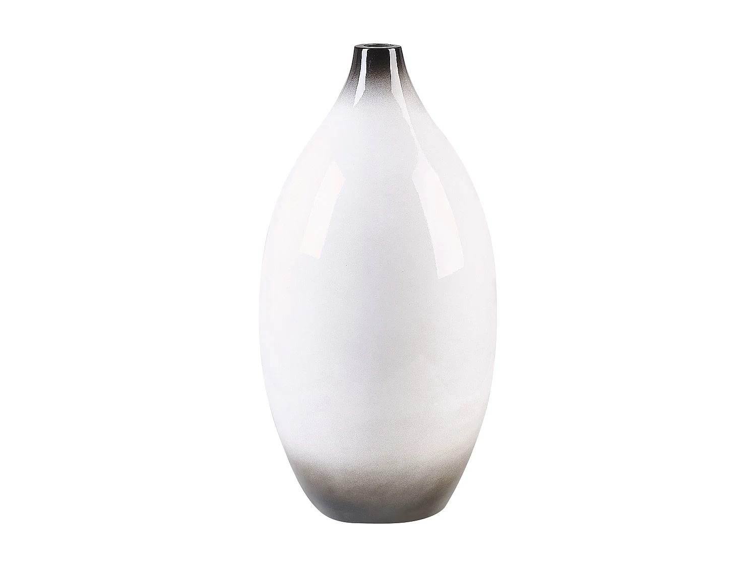 Vase décoratif BAEZA Céramique 46 cm Blanc
