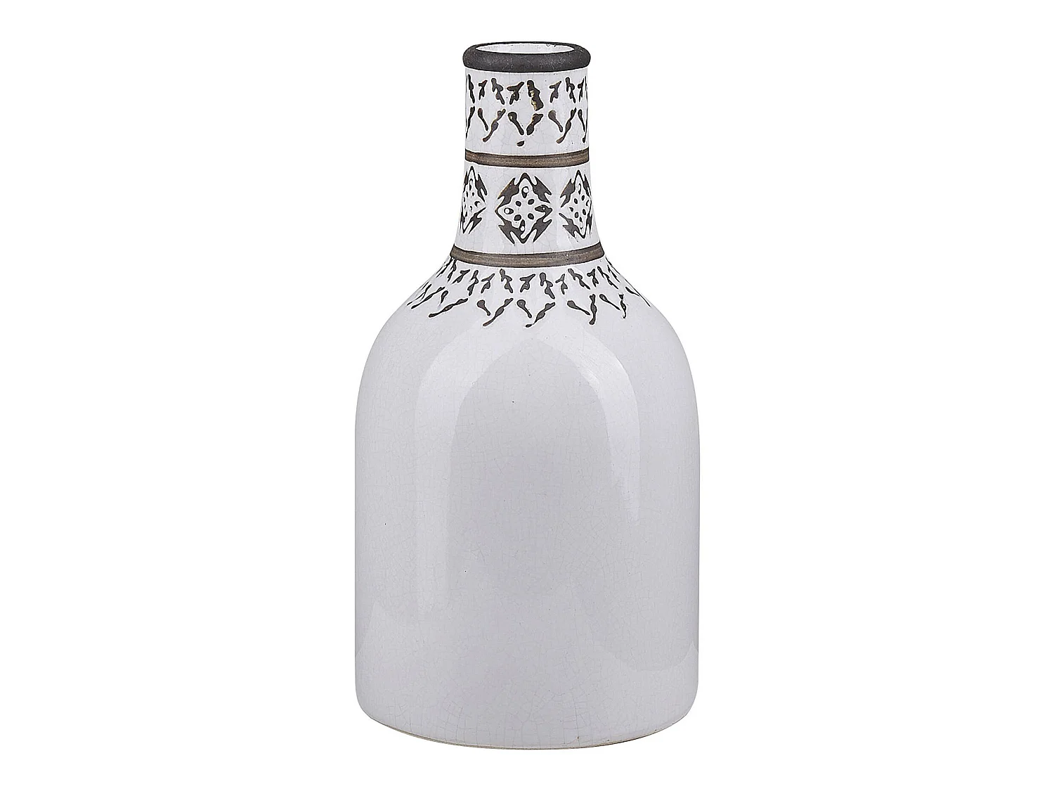 Vase à fleurs ANKON Grès 25 cm Blanc