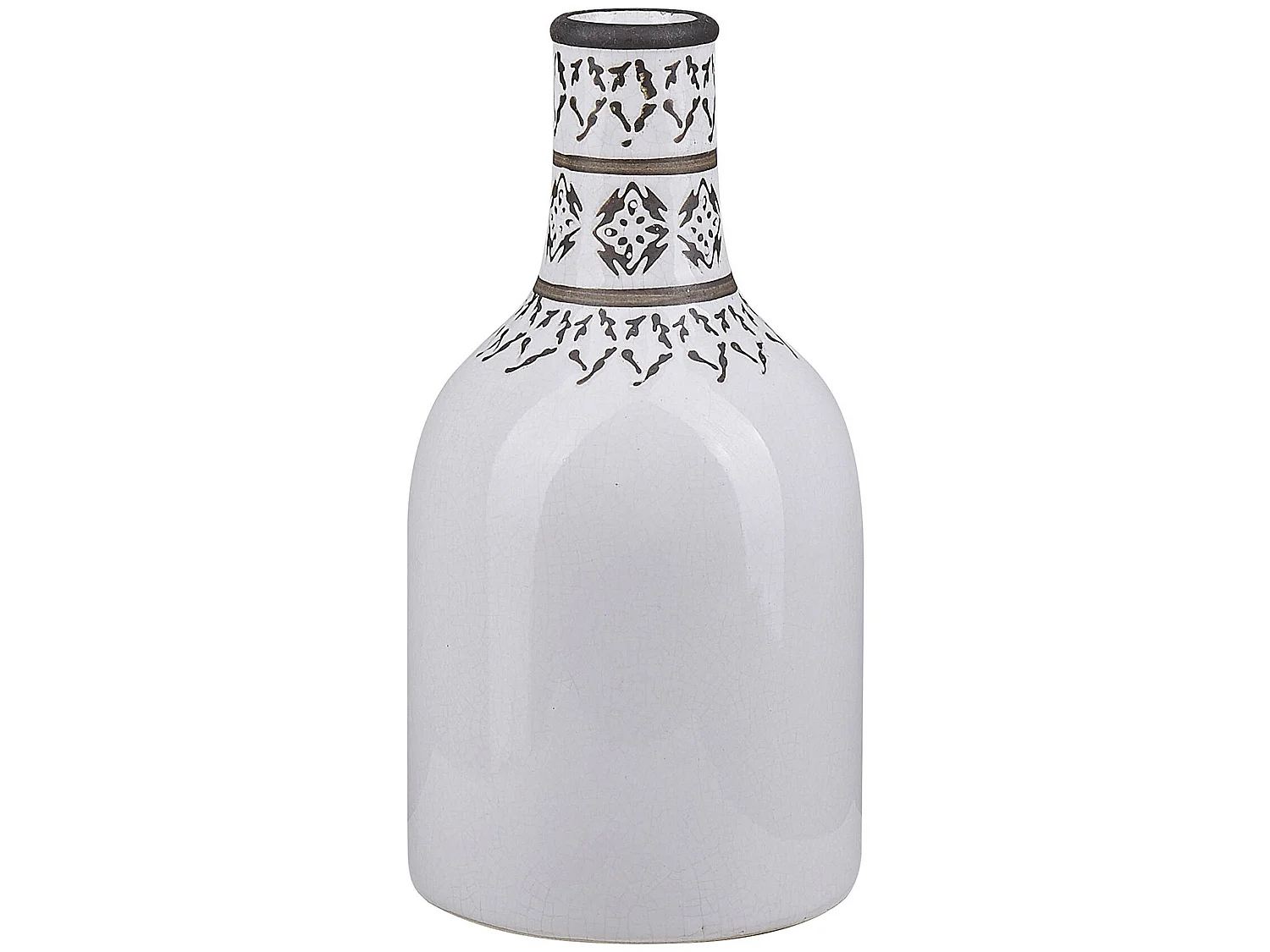 Vase à fleurs ANKON Grès 25 cm Blanc