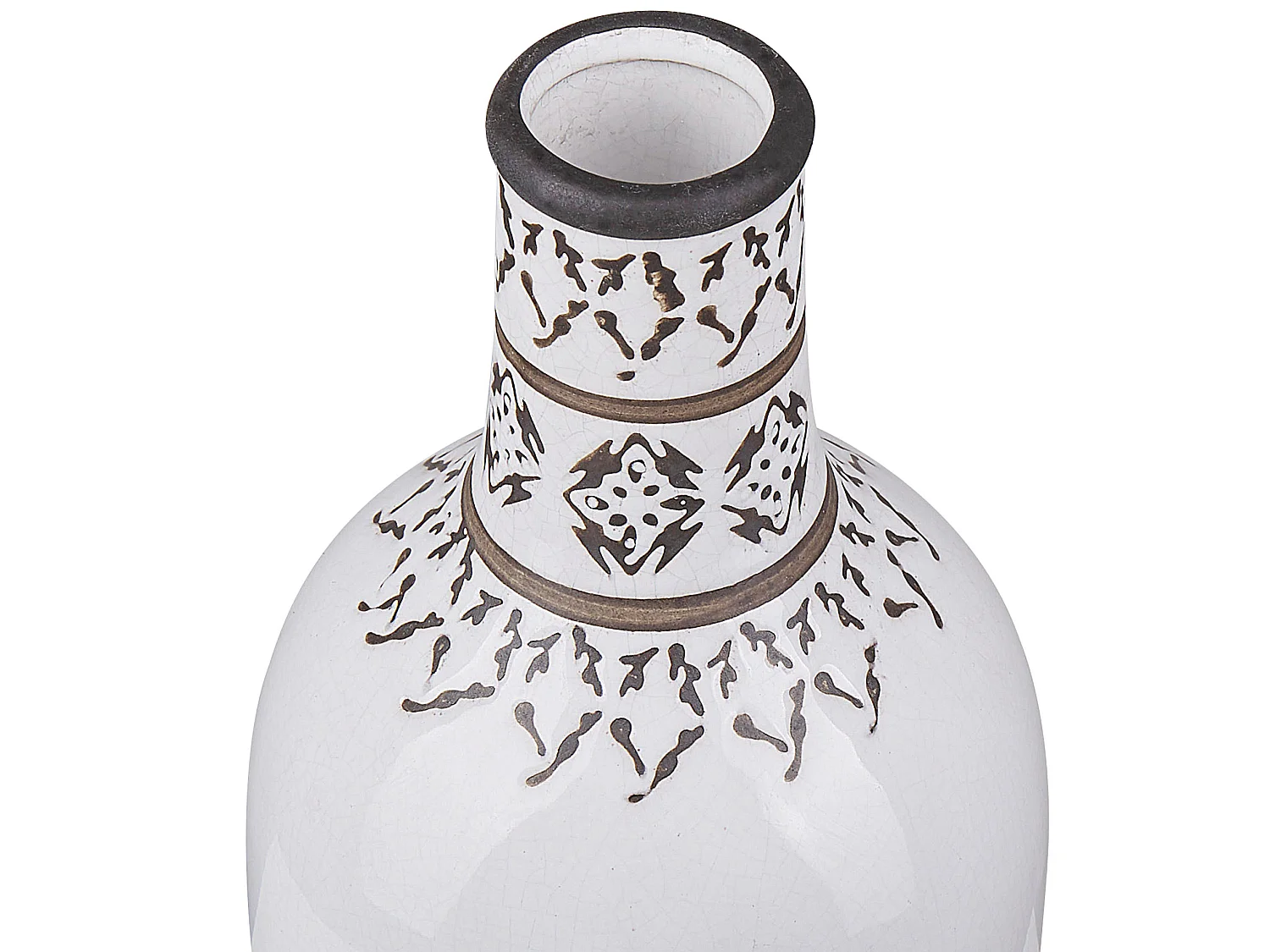 Vase à fleurs ANKON Grès 25 cm Blanc