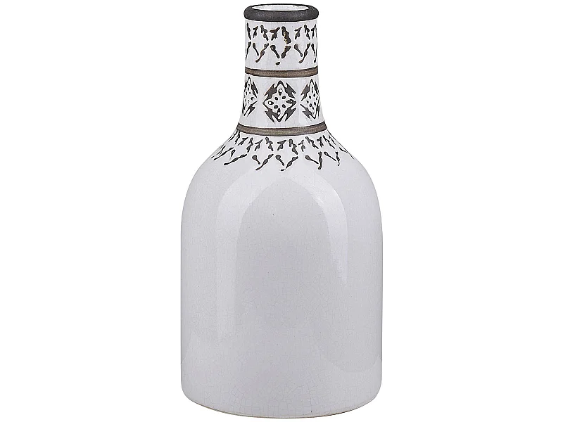 Vase à fleurs ANKON Grès 25 cm Blanc