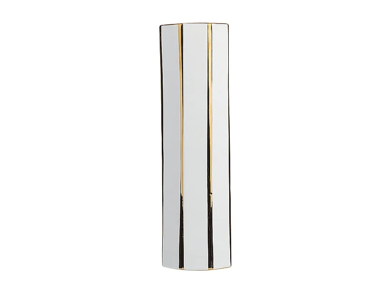 Vase à fleurs ESTELLA Céramique 40 cm Blanc