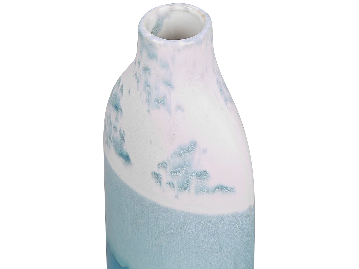 Jarrón para flores CALLIPOLIS Gres 30 cm Azul