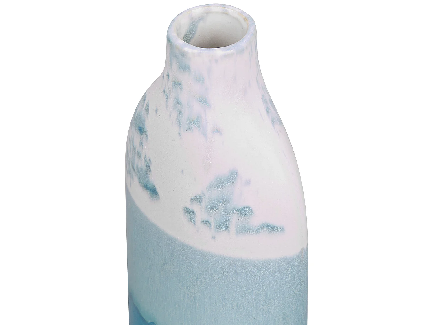 Vaso da fiori CALLIPOLIS Gres porcellanato 30 cm Blu