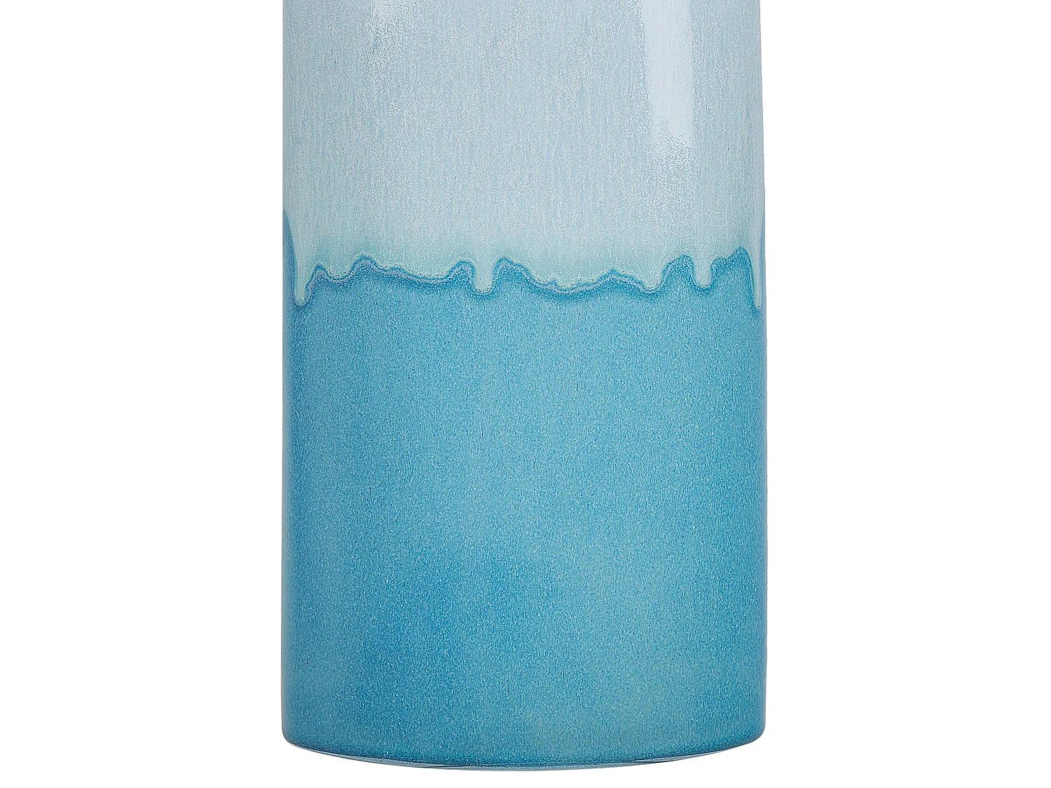 Vaso da fiori CALLIPOLIS Gres porcellanato 30 cm Blu